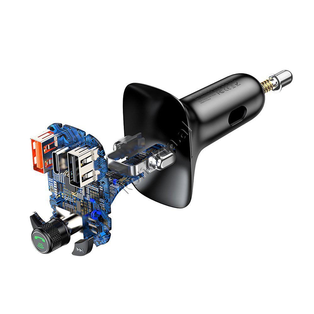 Karikues I Shpejte 36w Makine Me Mp3 Me Bluetooth Dhe Panel Digjital Baseus