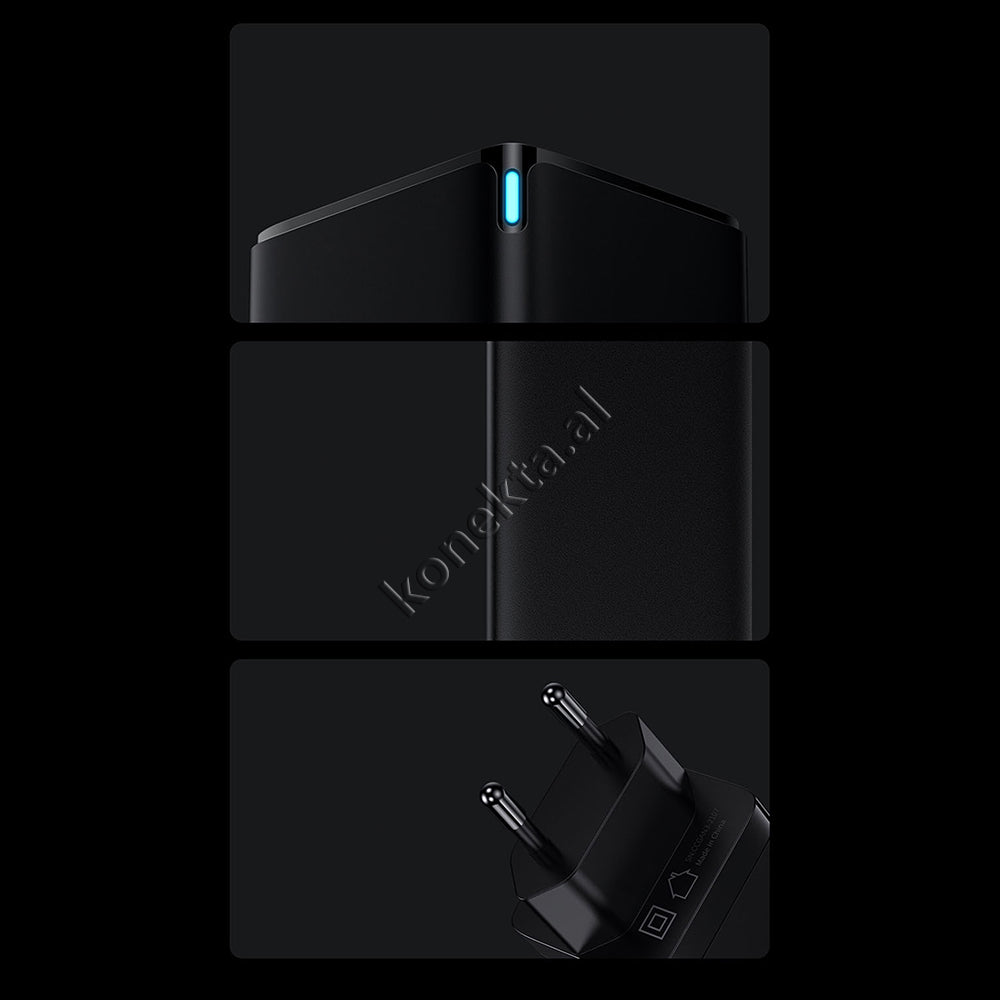 Adaptor Karikimi 65W Baseus Me 2 Porta Type-C Dhe 1 Porte USB