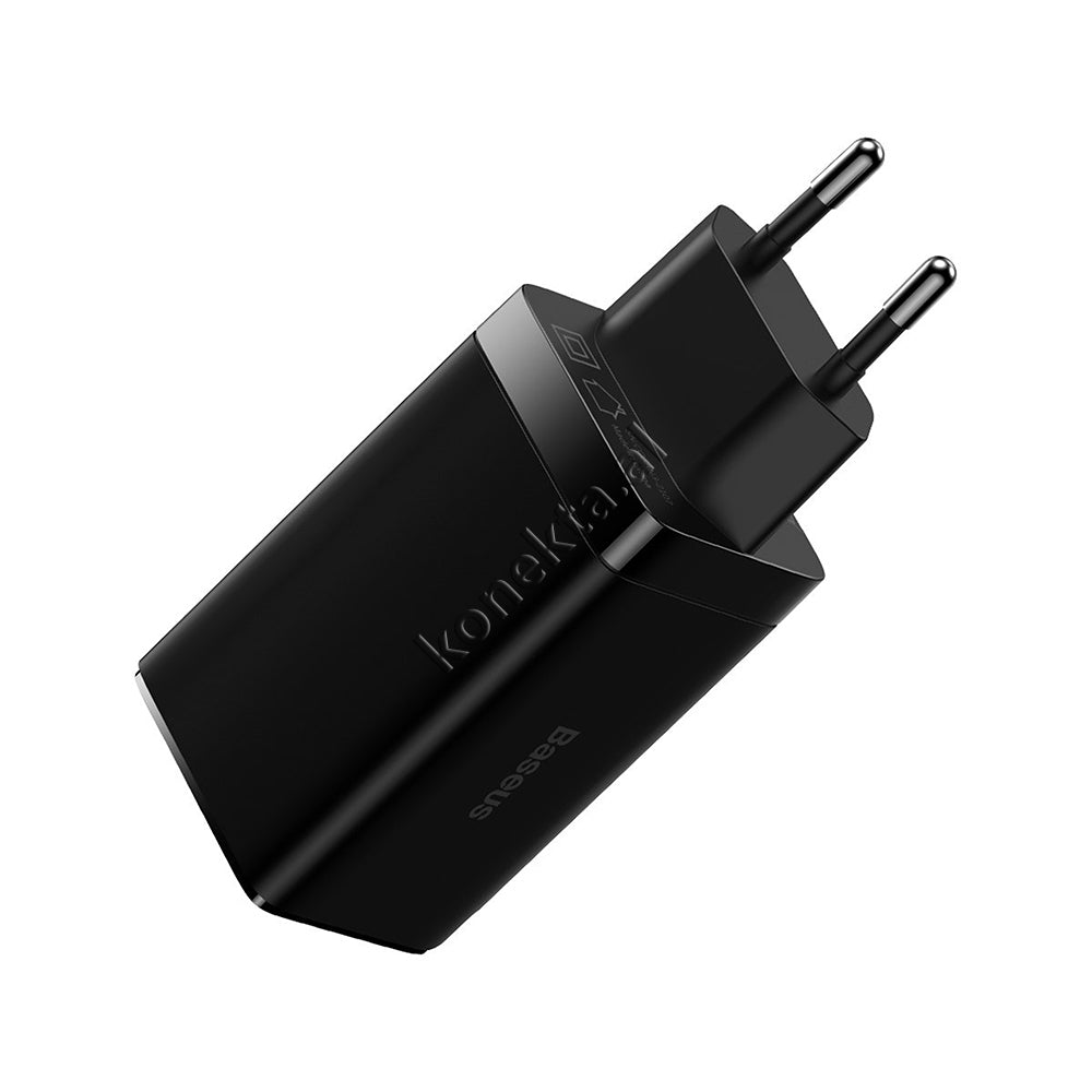 Adaptor Karikimi 65W Baseus Me 2 Porta Type-C Dhe 1 Porte USB