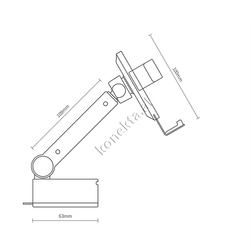 Mbajtese Celuari Per Makine Baseus Windshield Ne forme U-je