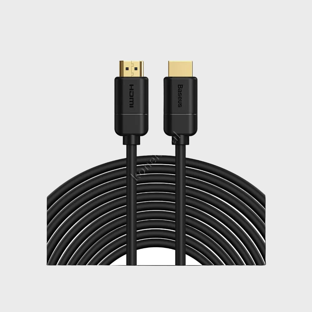 Kabell Hdmi-hdmi Baseus 12m Me Thurrje Super Rezistente Dhe Kontakte Te Praruar Dhe Transmetim Video Full Hd 1080p