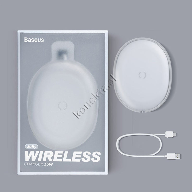 Karikues Inteligjent Wireless + Kabell Usb Ne Type-c Baseus 15w