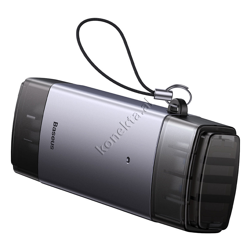 Adaptor Karte SD Dhe MicroSD Me Porte Type-C Dhe USB Baseus