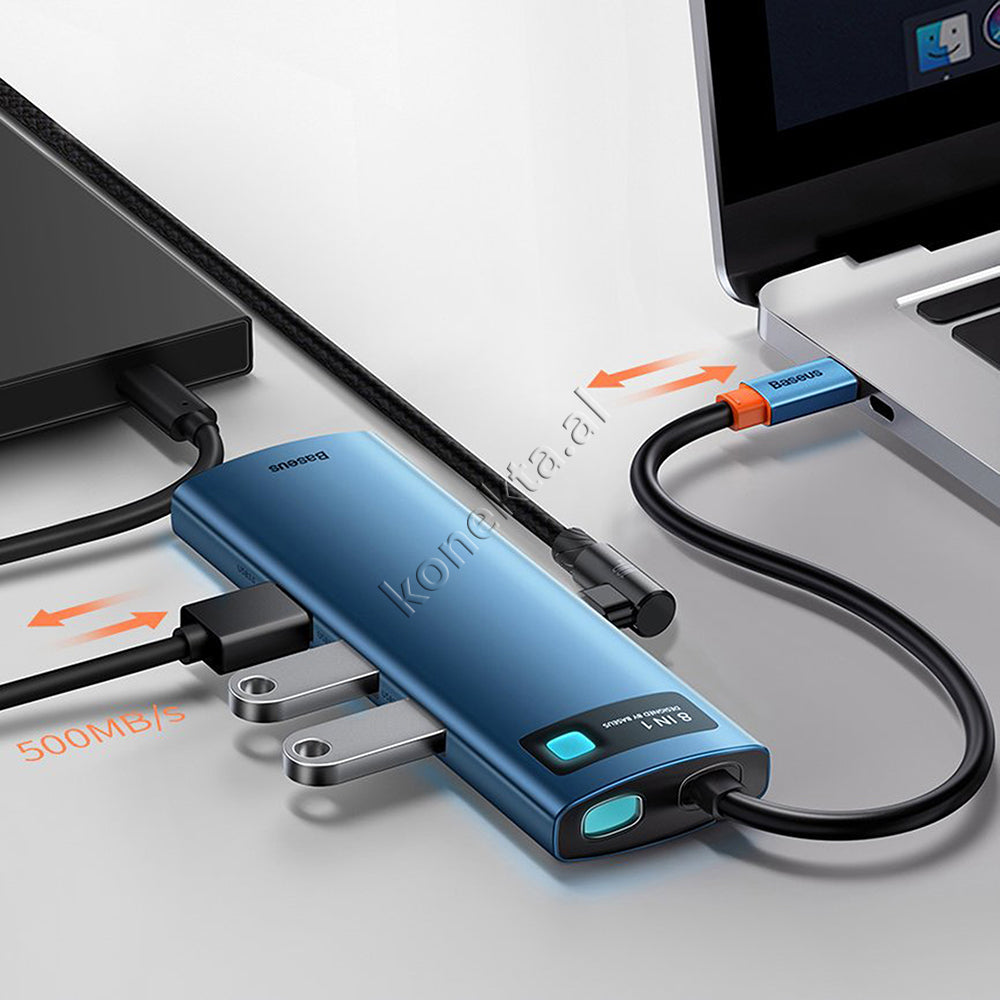 Adaptor HUB Me Shumë Porta 8 në 1