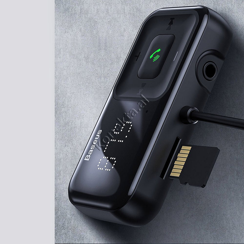Adaptor Karikimi Dhe Mp3 Me Bluetooth Ne Forme T-je Baseus