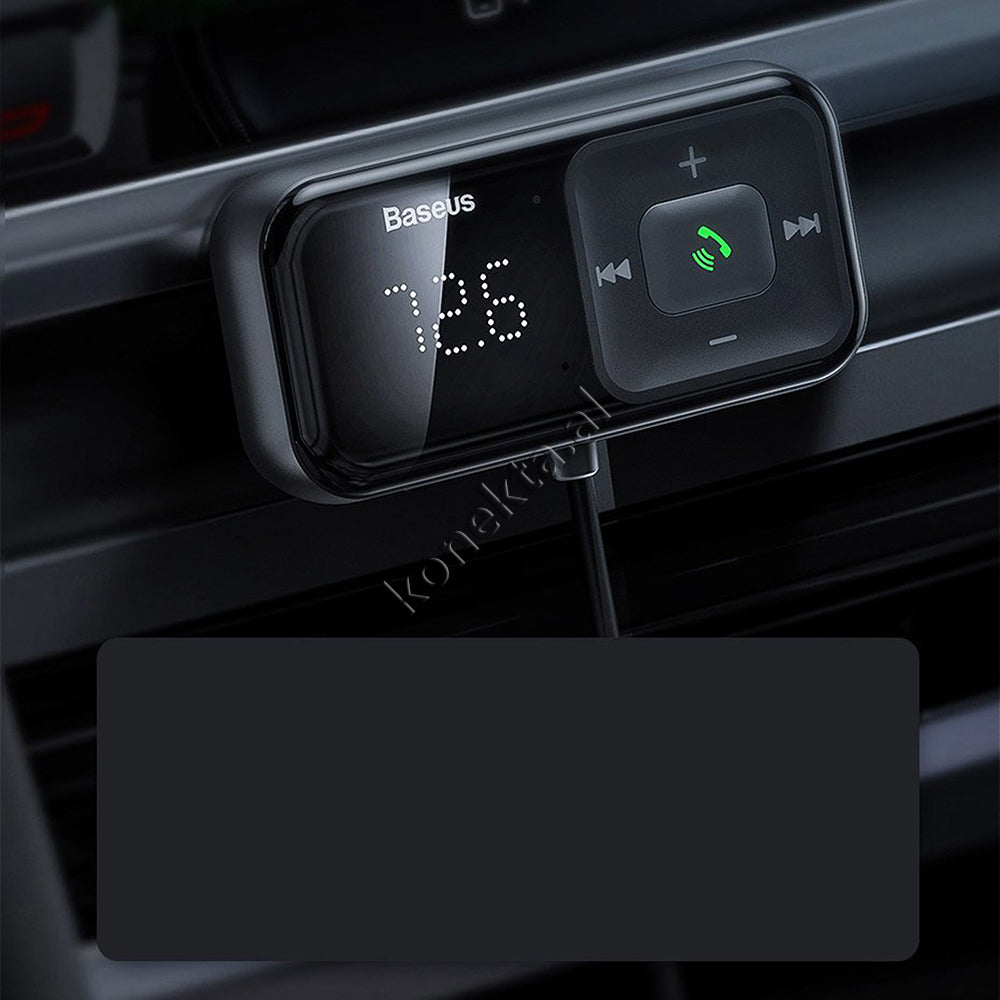 Adaptor Karikimi Dhe Mp3 Me Bluetooth Ne Forme T-je Baseus