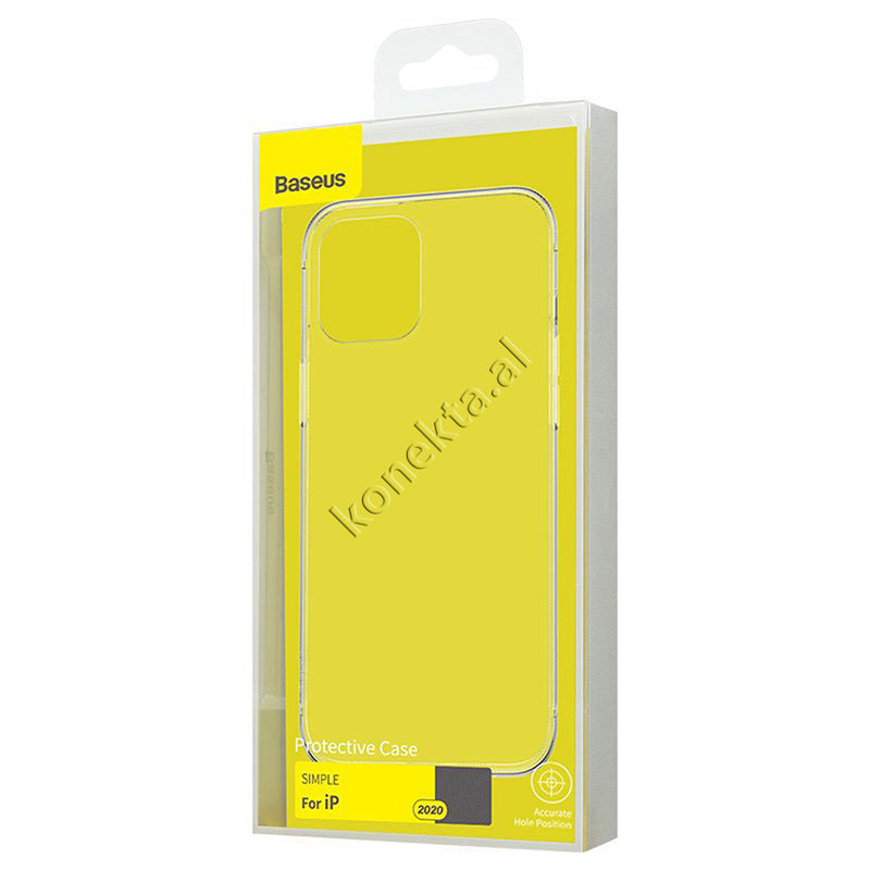Cover Gomine Transparente Baseus Per Iphone 12 Mini / 12 / 12 Pro / 12 Pro Max