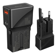 Adaptor Karikimi Universal 18w Me Karikim Te Shpejte Usb + Type-C