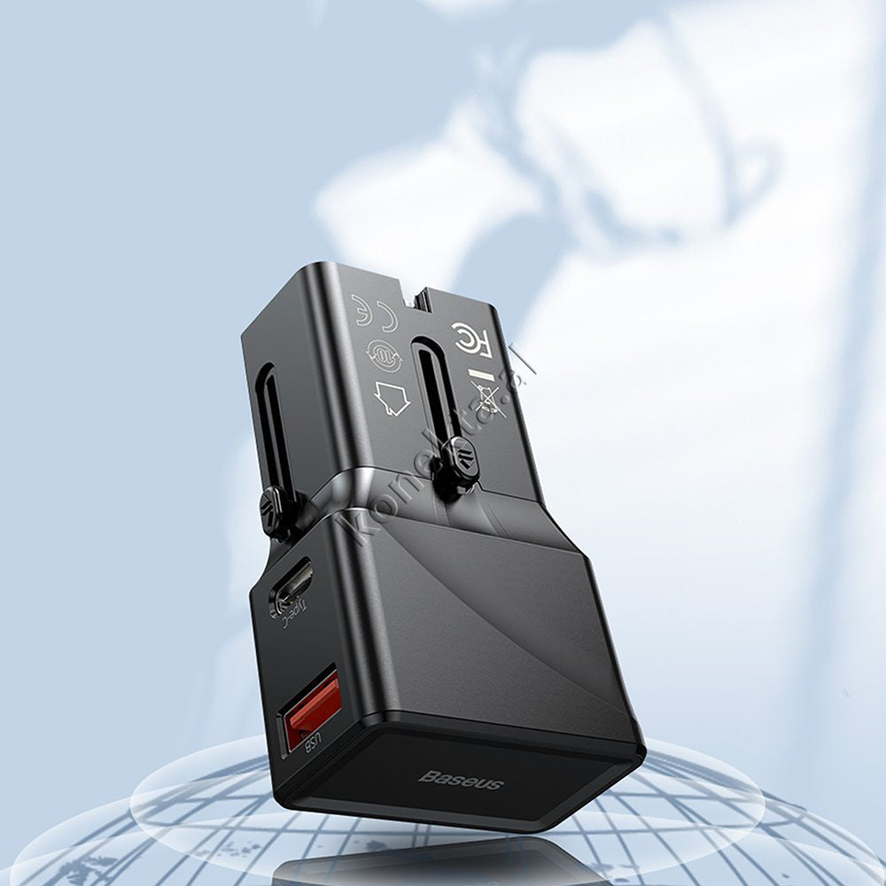 Adaptor Karikimi Universal 18w Me Karikim Te Shpejte Usb + Type-C