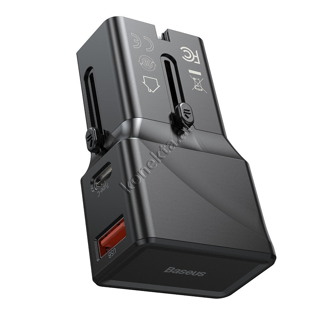 Adaptor Karikimi Universal 18w Me Karikim Te Shpejte Usb + Type-C