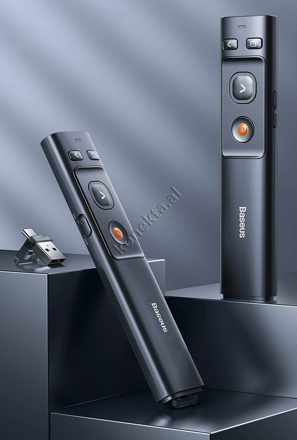 Prezantues Powerpoint Ppt Wireless Orange Dot Me Usb Baseus