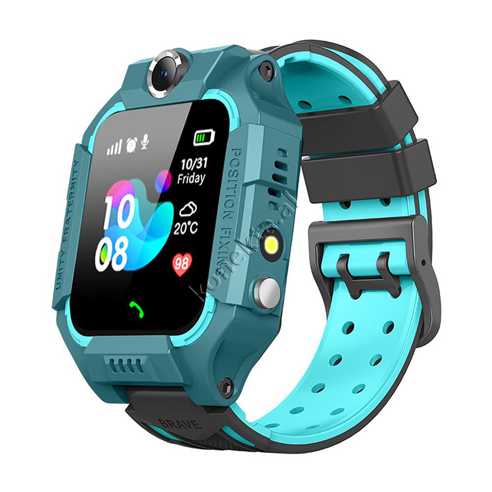 Ore Inteligjente Per Femije Kw6 Me Karte Sim, Thirrje, Mesazhe, Gps , Wifi, Alarm, Kamera Etj.