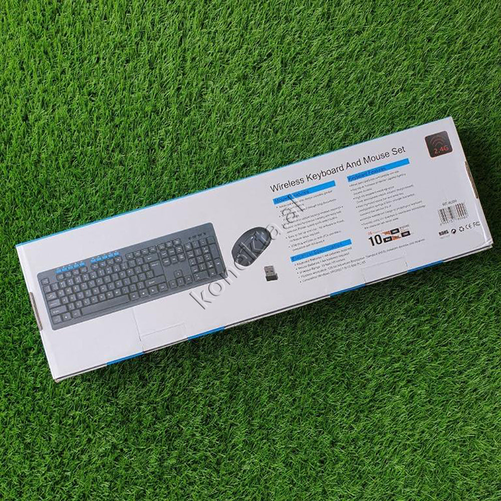 Set Tastiere Dhe Maus Wireless Per Kompjuter