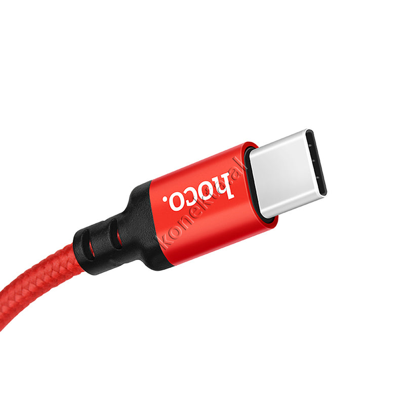 Kabell Usb 1m Hoco Times Speed Cable Lightning & Type-c